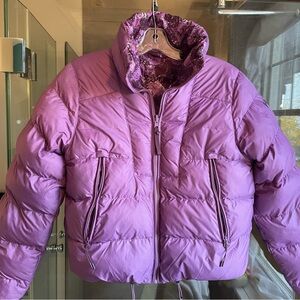 Helly Hansen X Small Purple Puffer Jacket